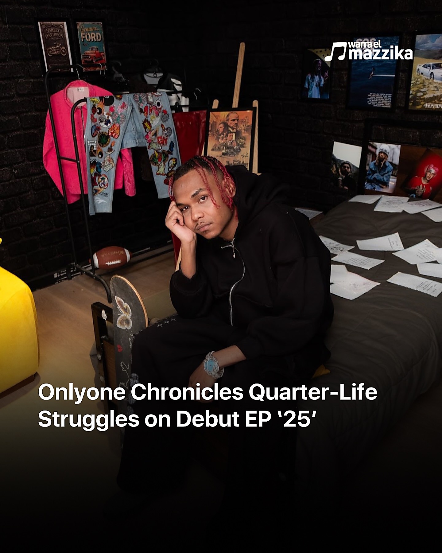 Onlyone introduces himself in three tracks